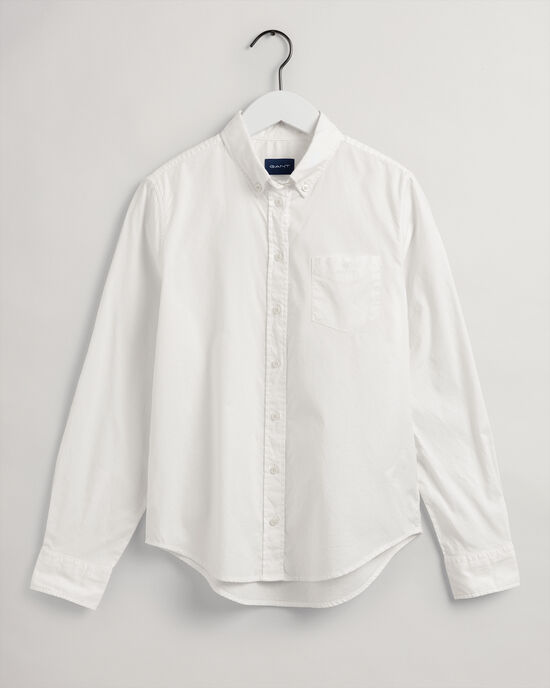 Camisa Oxford Garment-Washed